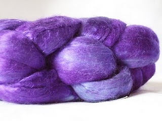 purple silk